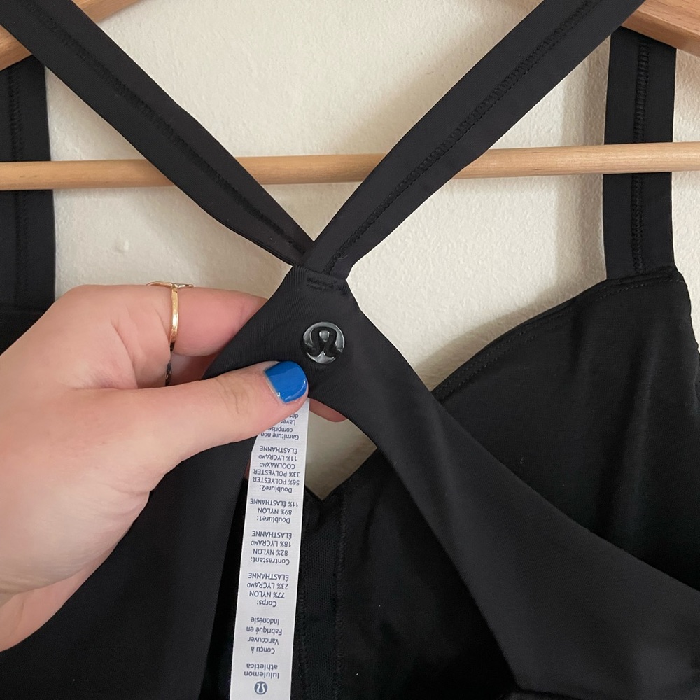NWOT Lululemon Black Tank Top - Picture 4 of 4